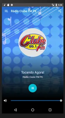 Rádio Clube FM PE android App screenshot 1